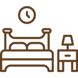Comfortable rooms at Vijayeendra Vasati Gruha Guest House